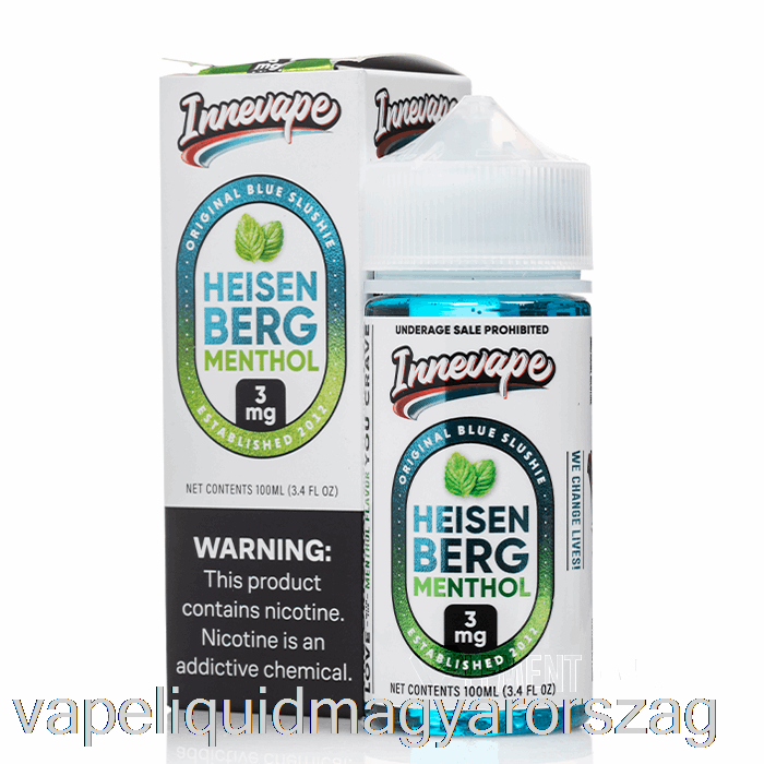Heisenberg Mentol - Innevape E-liquids - 100ml 0mg Vape Folyadék